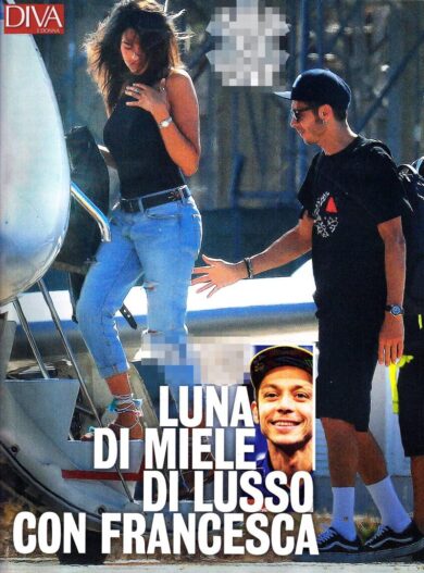 Francesca Sofia Novello: “Io e Valentino Rossi ci amiamo. E allora?”