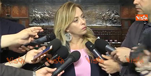 Meloni: ”Sentenza Lega lascia dubbi, solidarietà a Salvini”