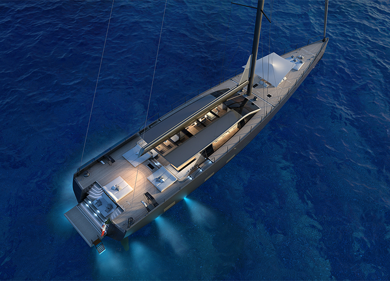 Perini Navi annuncia la vendita di una nave a vela di 42 metri