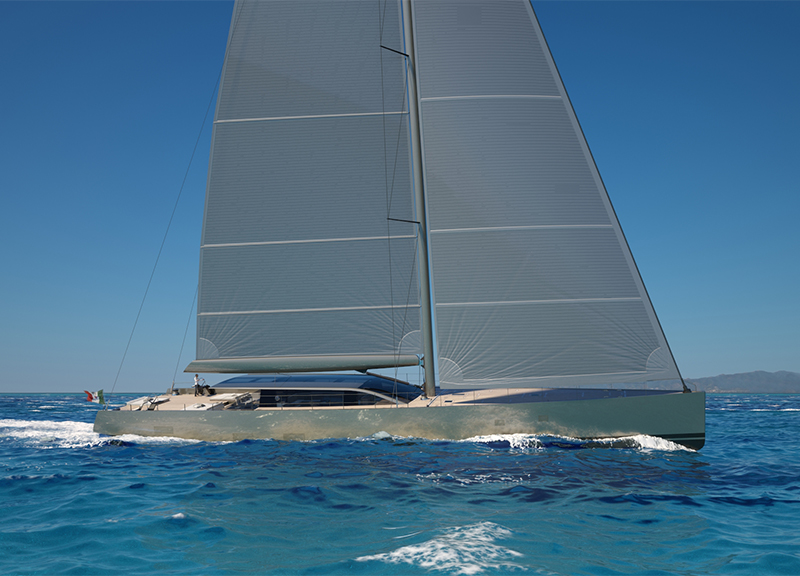 Perini Navi annuncia la vendita di una nave a vela di 42 metri