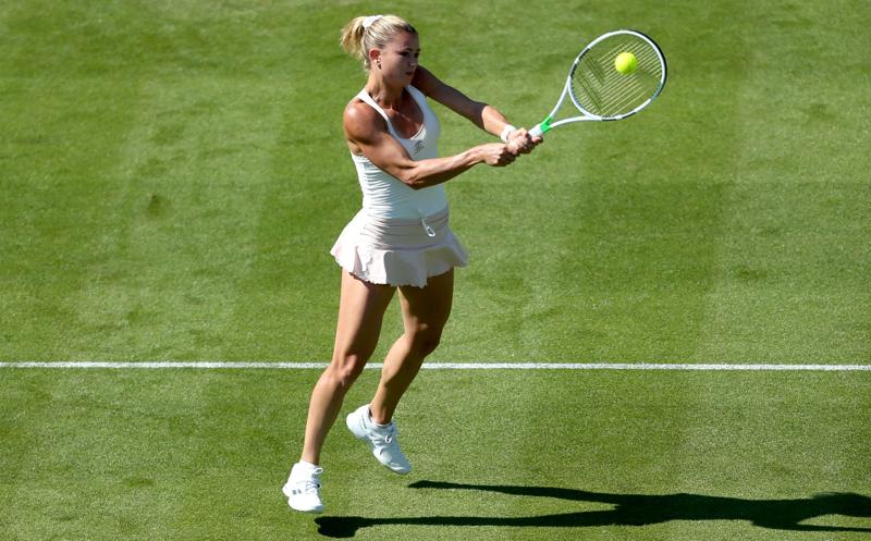 Wimbledon 2018, Camila Giorgi ai quarti di finale. Sexy e vincente. LE FOTO