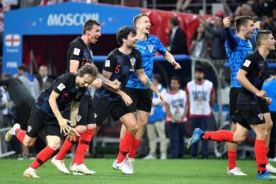 Ascolti tv Auditel, Croazia-Inghelterra sbanca: 10,7 milioni