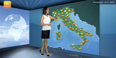 Previsioni meteo sabato 14 luglio