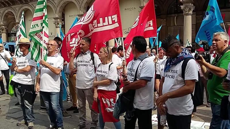 Morti bianche, i sindacati a Milano: “Introdurre reato di omicidio sul lavoro” Morti bianche, i sindacati a Milano: “Introdurre reato di omicidio sul lavoro”