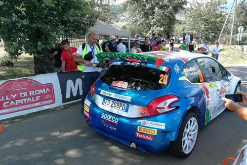 Rally di Roma: nello shakedown Andreucci primo tra gli italiani Rally di Roma: nello shakedown Andreucci primo tra gli italiani