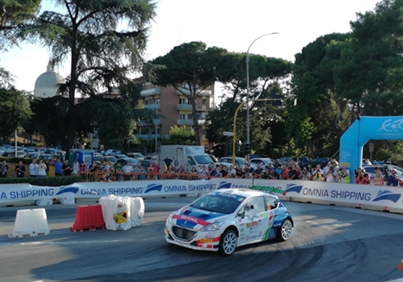 6°Rally di Roma Capitale:A Gryazin-Fedorov, Skoda Fabia R5, la prima speciale