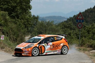 Rally di Roma, Campedelli parte alla grande