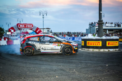 Rally di Roma, il podio è tutto Pirelli