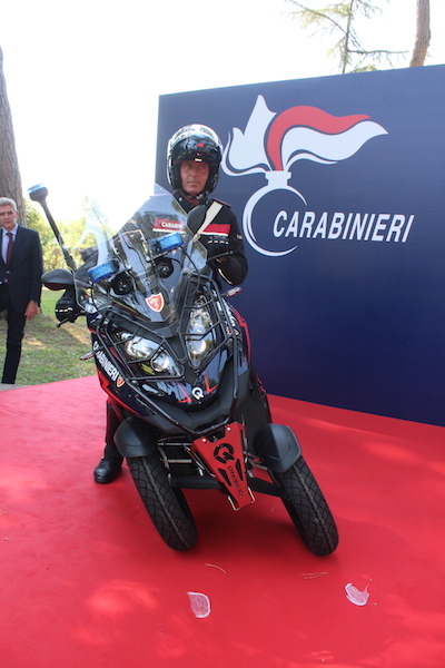 Consegnata all’Arma dei Carabinieri il Qooder di Quadro Vehicles in livrea Consegnata all’Arma dei Carabinieri il Qooder di Quadro Vehicles in livrea