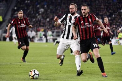Milan-Caldara, Juventus-Bonucci. E Higuain… Ac Milan news