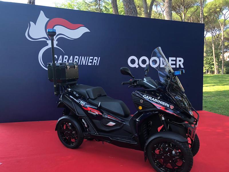 Consegnata all’Arma dei Carabinieri il Qooder di Quadro Vehicles in livrea Consegnata all’Arma dei Carabinieri il Qooder di Quadro Vehicles in livrea