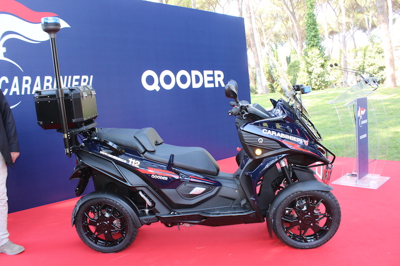 Consegnata all’Arma dei Carabinieri il Qooder di Quadro Vehicles in livrea Consegnata all’Arma dei Carabinieri il Qooder di Quadro Vehicles in livrea