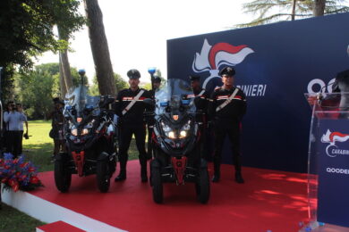 Consegnata all’Arma dei Carabinieri il Qooder di Quadro Vehicles in livrea