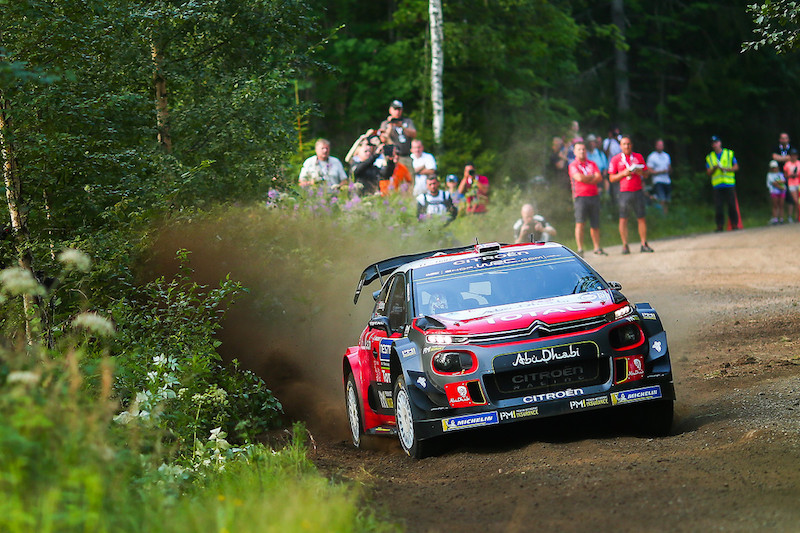 Rally Finlandia : Citroen conquista lo shakedown Rally Finlandia : Citroen conquista lo shakedown