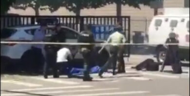 Pechino, bomba fuori dall’ambasciata Usa