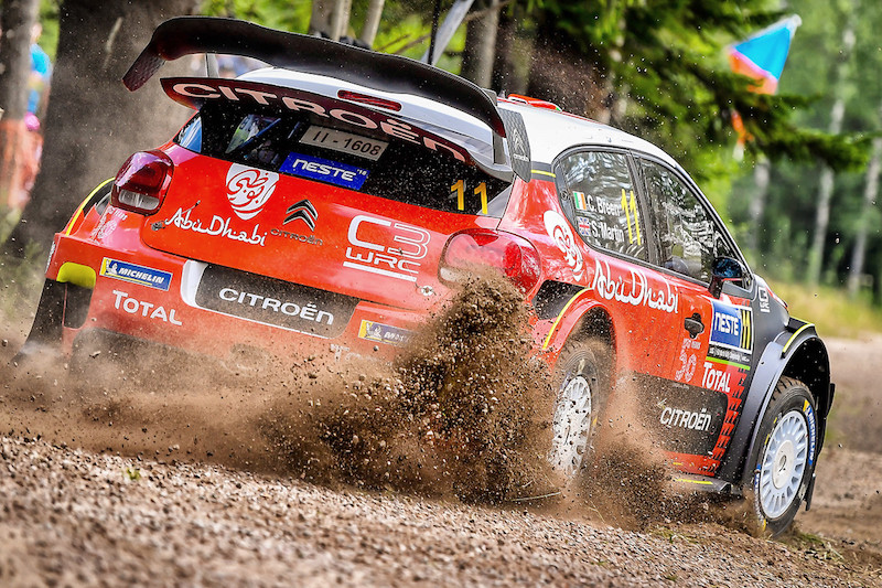 rally Finlandia: capolavoro di Ostberg nella seconda tappa rally Finlandia: capolavoro di Ostberg nella seconda tappa