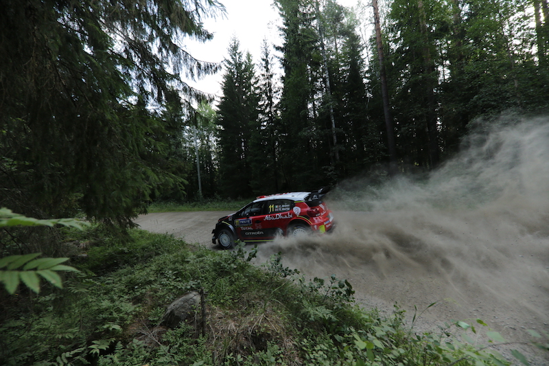 Rally Finlandia: capolavoro di Ostberg e la Citroen C3 WRC secondi assoluti!