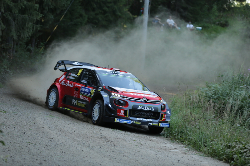 Rally Finlandia: capolavoro di Ostberg e la Citroen C3 WRC secondi assoluti!