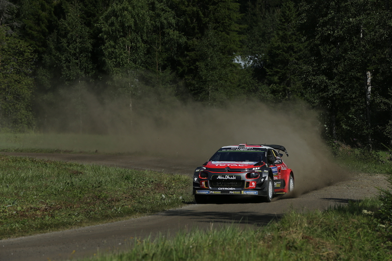 Rally Finlandia: capolavoro di Ostberg e la Citroen C3 WRC secondi assoluti!
