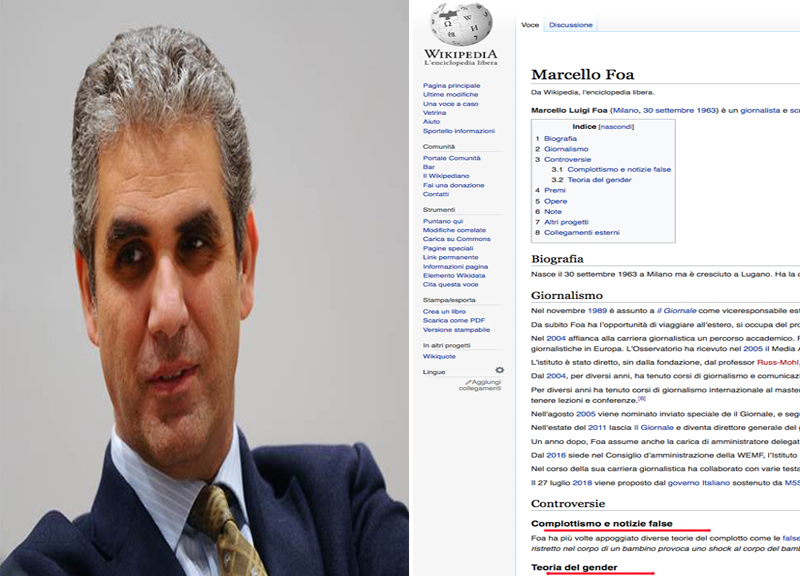 Galleria foto 'Rai, distruggere Foa: le manine sul web. Modifiche al suo profilo Wikipedia' - foto 1