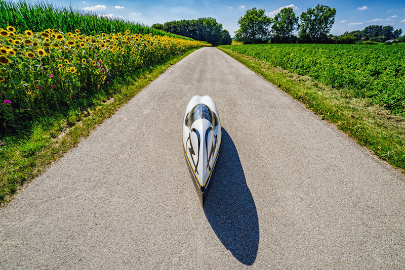 E’ di  Nici Walde il nuovo record mondiale sulle 24 ore su una Velomobile