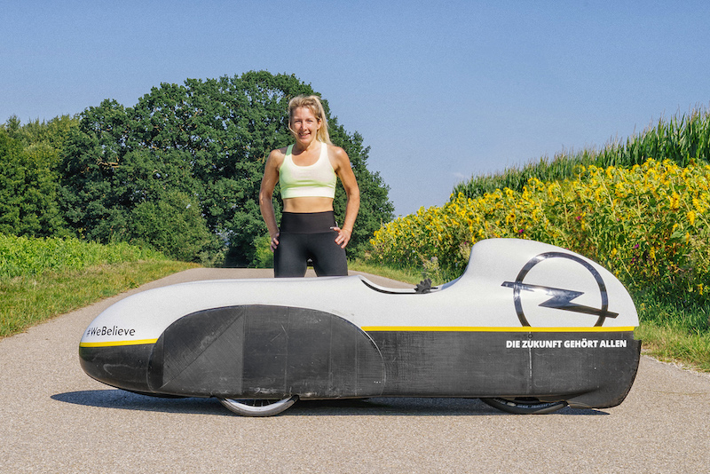 E’ di  Nici Walde il nuovo record mondiale sulle 24 ore su una Velomobile