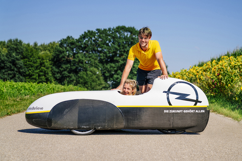 E’ di  Nici Walde il nuovo record mondiale sulle 24 ore su una Velomobile