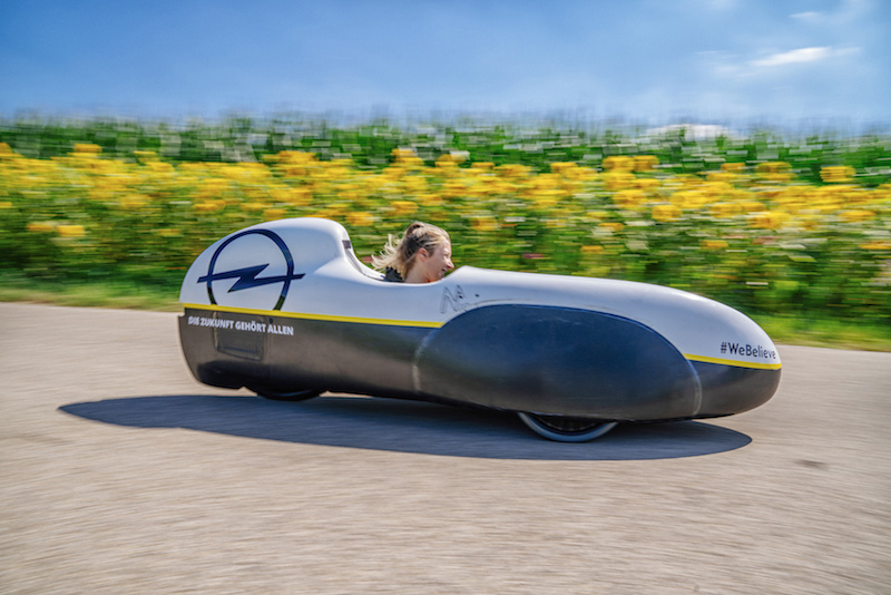 E’ di  Nici Walde il nuovo record mondiale sulle 24 ore su una Velomobile