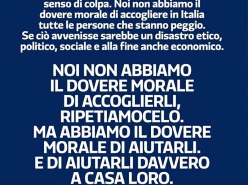 Migranti, Razzismo: quando Renzi e il Pd scrivevano “Aiutiamoli a casa loro” Migranti, Razzismo: quando Renzi e il Pd scrivevano “Aiutiamoli a casa loro”