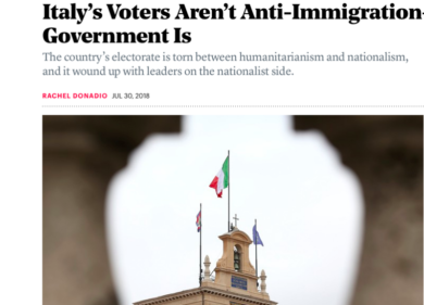 Migranti: stampa USA attacca Salvini. L’ennesimo favore al vicepremier
