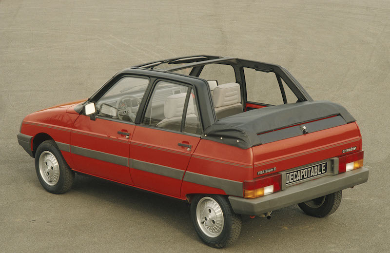 Citroen: con la “Visa” nascono le serie speciali Citroen: con la “Visa” nascono le serie speciali