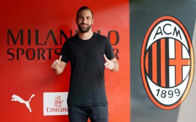 Milan, Higuain: “Al Chelsea mi voleva solo Sarri, qui tutti”. AC MILAN NEWS