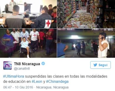 Sempre più sangue di studenti in Nicaragua contro il presidente Ortega