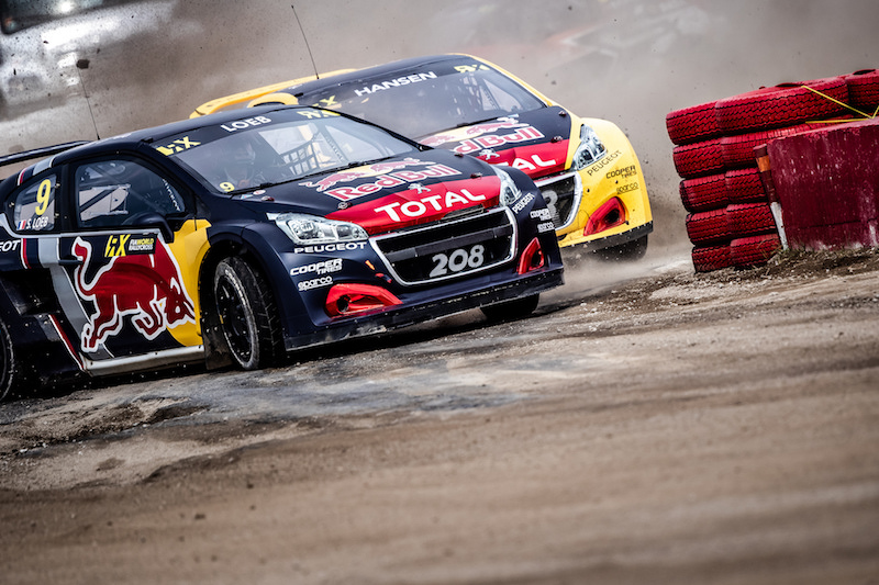 Podio per il Team Peugeot WRX nella tappa canadese Podio per il Team Peugeot WRX nella tappa canadese