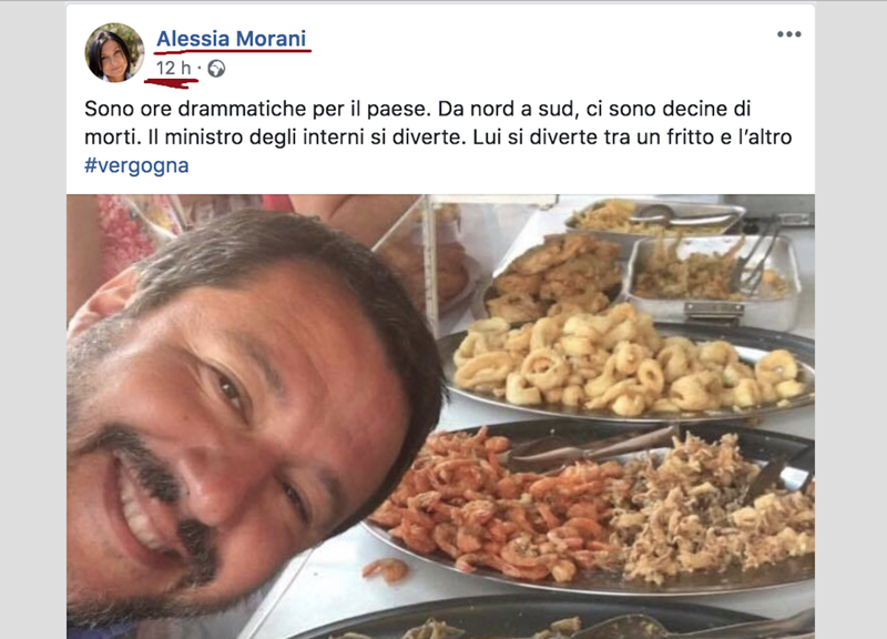 Borgo Panigale, Pd su facebook: “Salvini, vergogna”, ma è l’ennesimo autogol