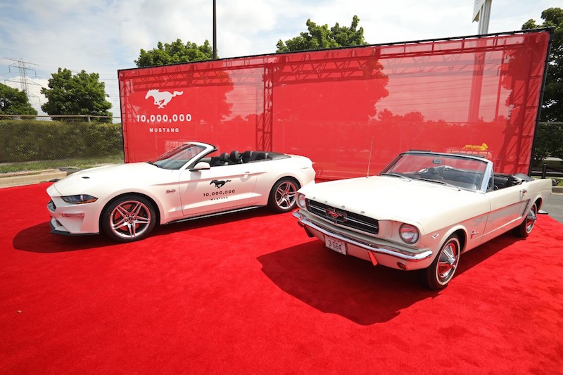 Ford festeggia la 10milionesimo Mustang prodotta Ford festeggia la 10milionesimo Mustang prodotta