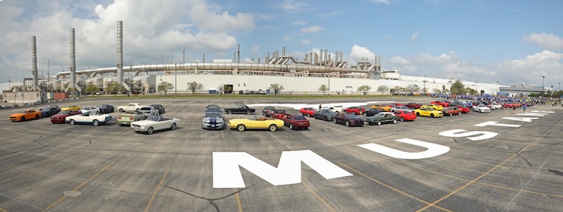 Ford festeggia la 10milionesimo Mustang prodotta Ford festeggia la 10milionesimo Mustang prodotta