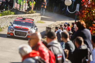 Rally di Germania la Citroen C3 R5 scalda il motore