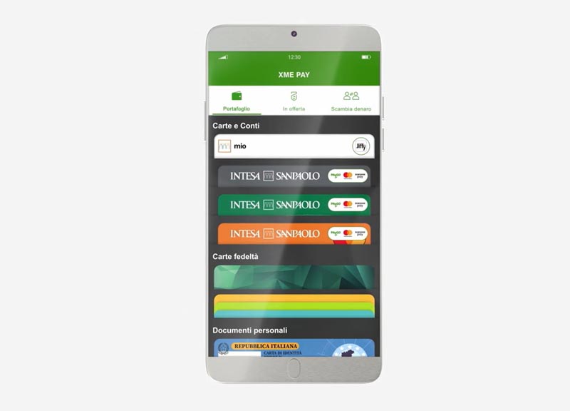 Con il nuovo XME Pay Intesa Sanpaolo mette il portafoglio nello smartphone Con il nuovo XME Pay Intesa Sanpaolo mette il portafoglio nello smartphone