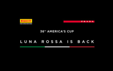 Pirelli e Prada insieme per la nuova sfida  di Luna Rossa alla America’s CUP