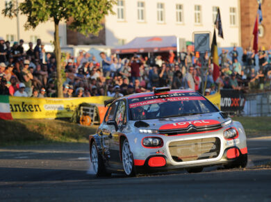 Rally Germania, un rally impegnativo  per il Team Citroen