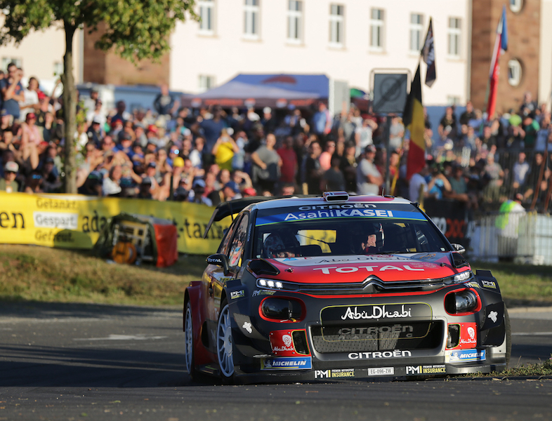 Rally Germaniania: il Team Citroen ci prova