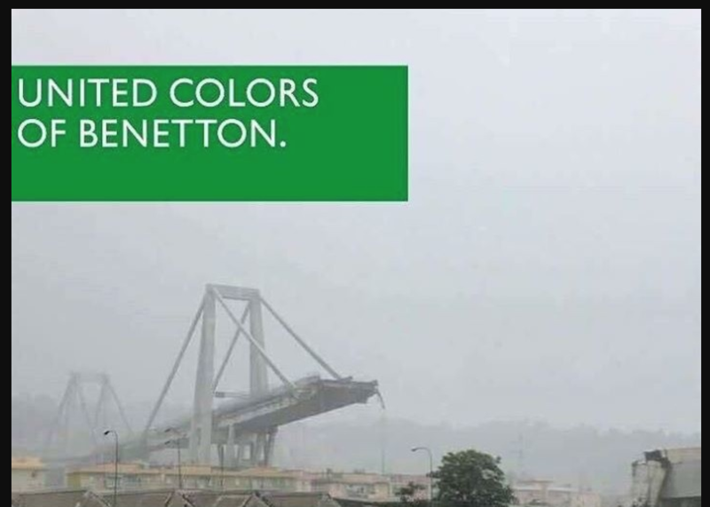 “Boicottiamo Benetton!”, la tragedia di Genova infiamma blogger e opinionisti “Boicottiamo Benetton!”, la tragedia di Genova infiamma blogger e opinionisti