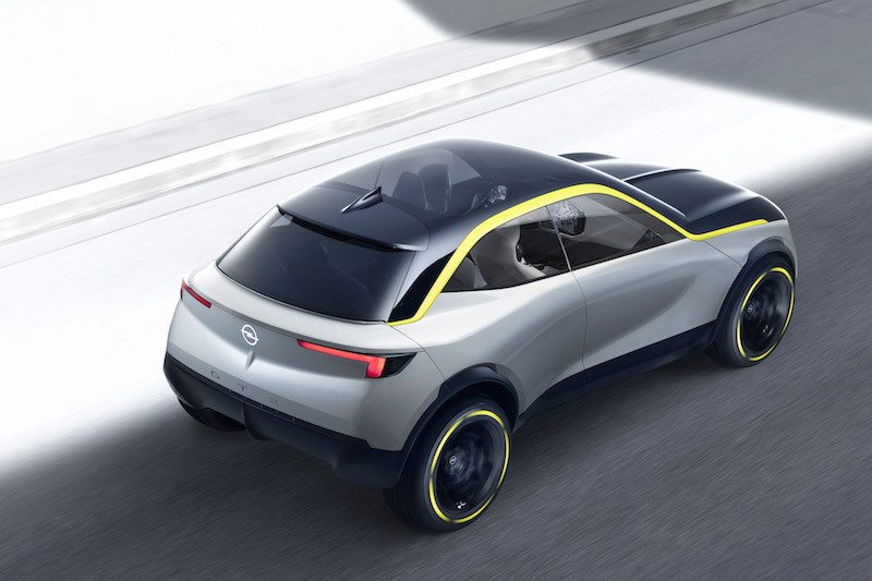 Opel  svela il GT X Experimental il primo SUV compatto elettrico 5 porte