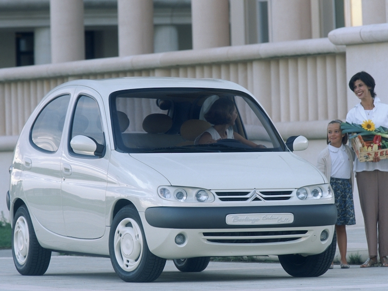1996: Citroen Berlingo,nasce dalla penna di Bertone 1996: Citroen Berlingo,nasce dalla penna di Bertone