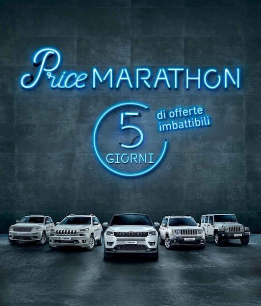 FCA rilancia la “Price Marathon” 5 giorni da non perdere FCA rilancia la “Price Marathon” 5 giorni da non perdere
