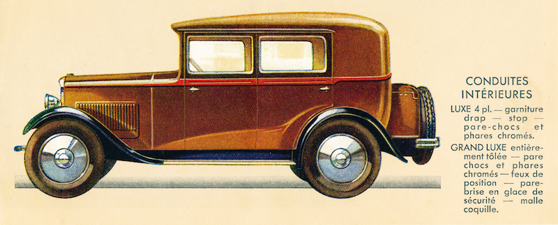 1931: Peugeot 201C la prima auto con avantreno a  ruote indipendenti