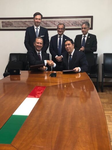 Snam firma un memorandum of understanding in Cina