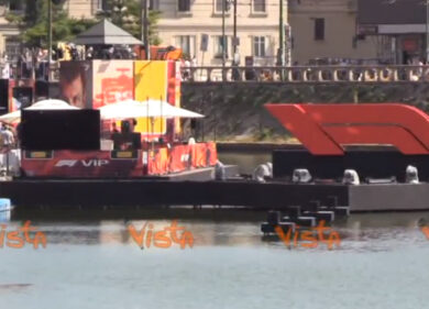 La F1 torna a Milano, così le Ferrari arrivano sui Navigli