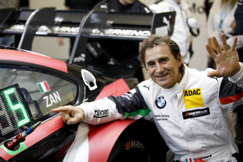 Intervista con Alessandro Zanardi dopo la partecipazione al DTM di Misano Intervista con Alessandro Zanardi dopo la partecipazione al DTM di Misano